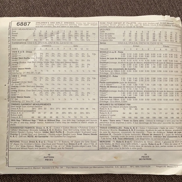 McCall’s Pattern - Picture 2 of 2